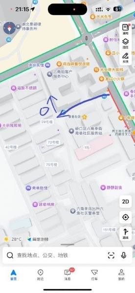 200 南巷社区 图示进去之后